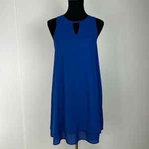 Everly Dress Women Medium Layer Lined Shift Cut Out Casual Work Party Core Ni